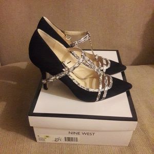 Nine West "Jantine" Suede Dress Pump